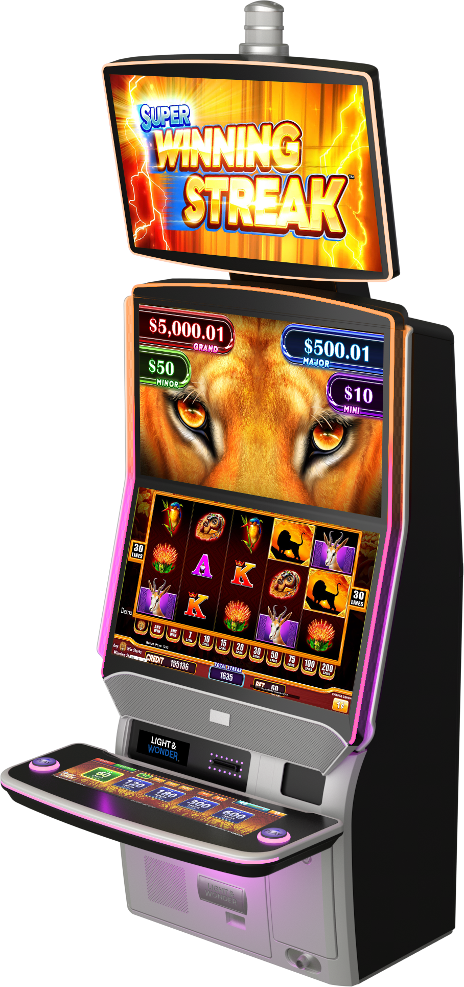 Super Winning Streak - Lion Eyes Cabinet